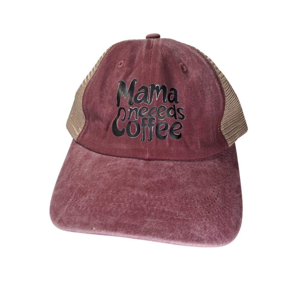 Mama Needs Coffee unbranded trucker hat